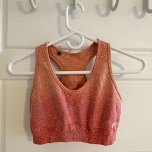 Ombre GymShark Essential Racer Back Sports Bra